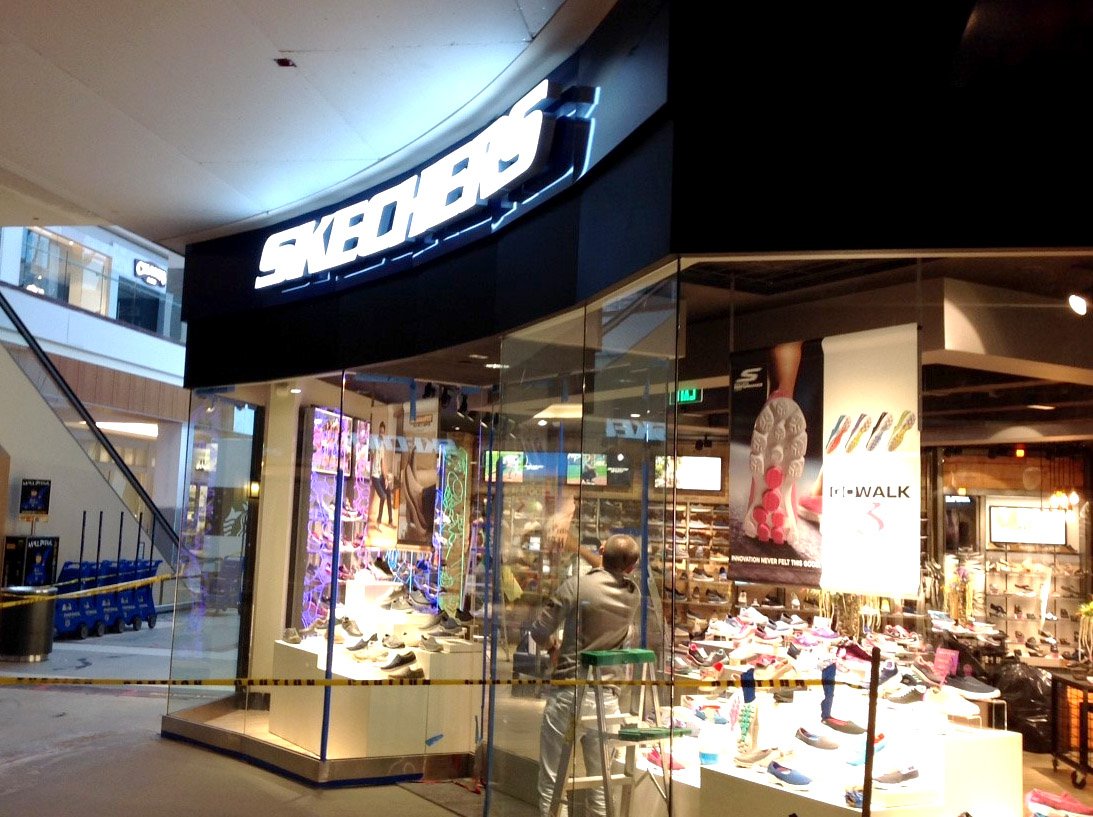 Skechers winkel in winkelcentrum