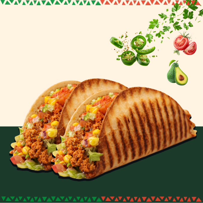 Chefy Deal met torta, taco en bijgerecht