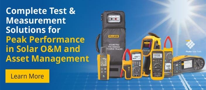 Complete Test and Measurement Solutions for Solar O&M