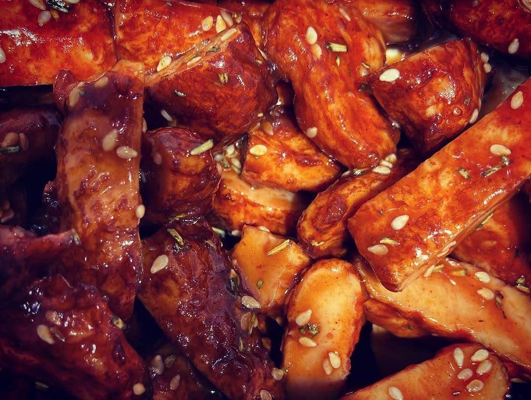 Baguette mit Hähnchen Teriyaki