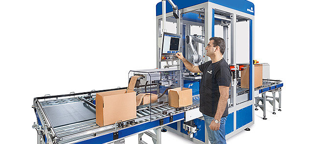 AUTO.PROTECT module gebruikt AI voor kartonopvulling