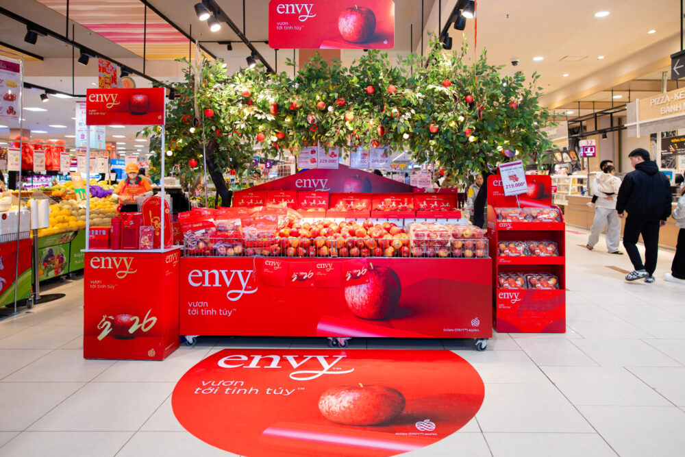 ENVY apples ready for export to Asia